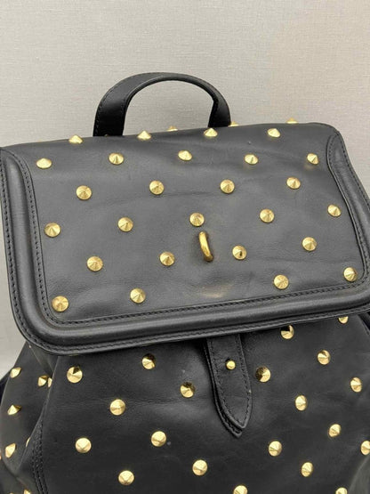 Pre-loved ALEXANDER MCQUEEN Black Backpack at Reems Closet