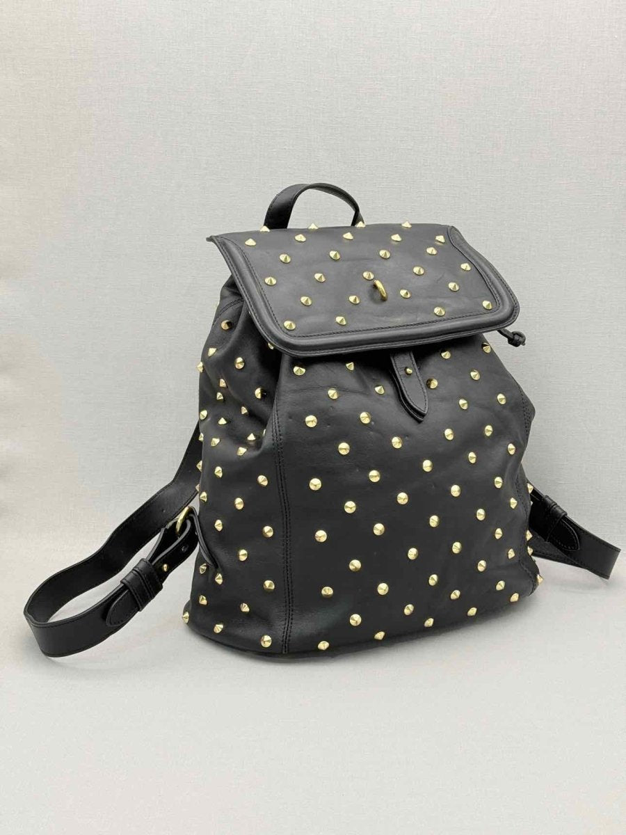 Pre-loved ALEXANDER MCQUEEN Black Backpack at Reems Closet