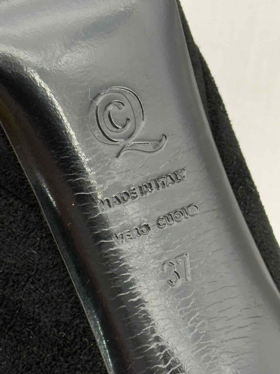 Pre - loved ALEXANDER MCQUEEN Black Size EU 37 Pumps at Reems Closet