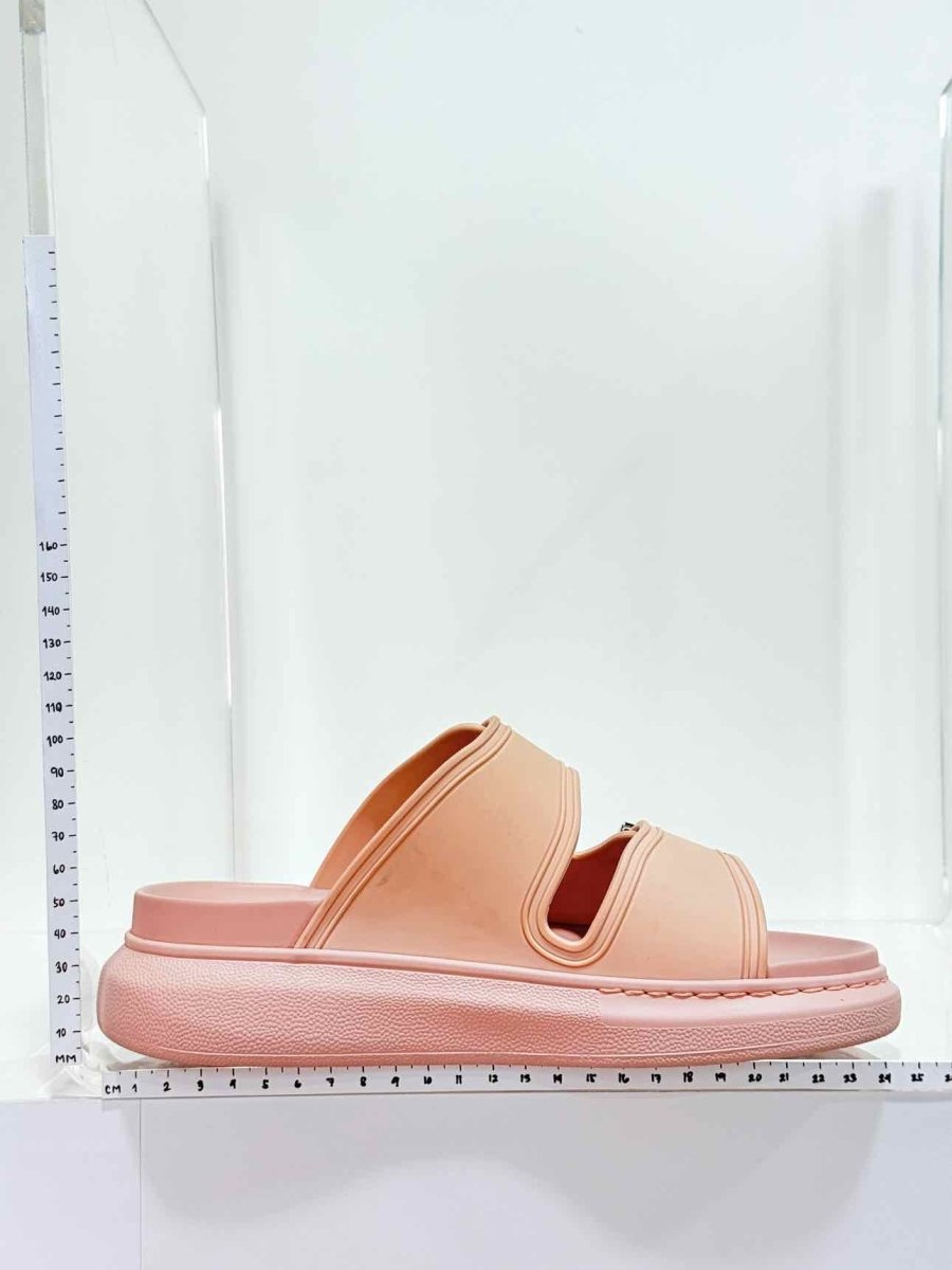 Pre - loved ALEXANDER MCQUEEN Light Pink Size EU 36 Slides at Reems Closet