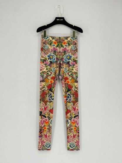 Pre - loved ALEXANDER MCQUEEN Red Multicolor Size Medium Pants at Reems Closet