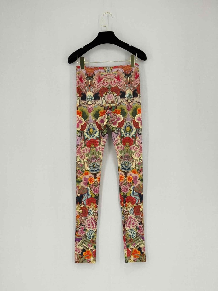 Pre - loved ALEXANDER MCQUEEN Red Multicolor Size Medium Pants at Reems Closet