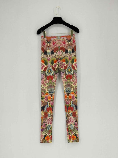 Pre - loved ALEXANDER MCQUEEN Red Multicolor Size Medium Pants at Reems Closet