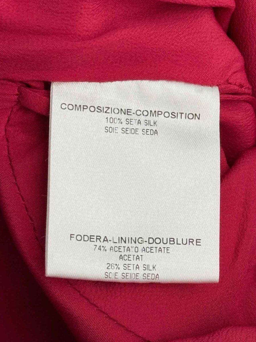 Pre-loved ALEXANDER MCQUEEN Red Size US 4 Long Dress at Reems Closet