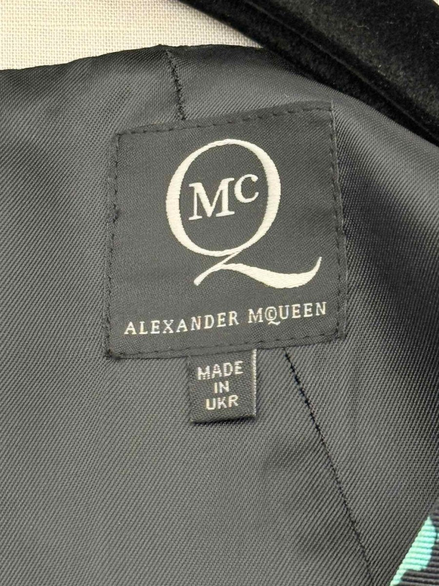 Pre - loved ALEXANDER MCQUEEN Size US 8 Knee Length Dress at Reems Closet