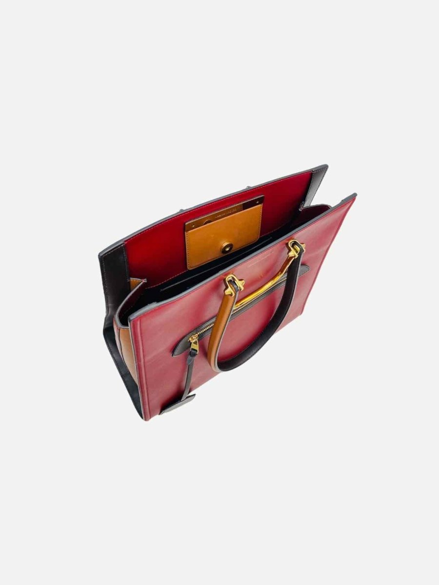 Pre-loved ALEXANDER MCQUEEN Toy Story Red & Black Top Handle at Reems Closet