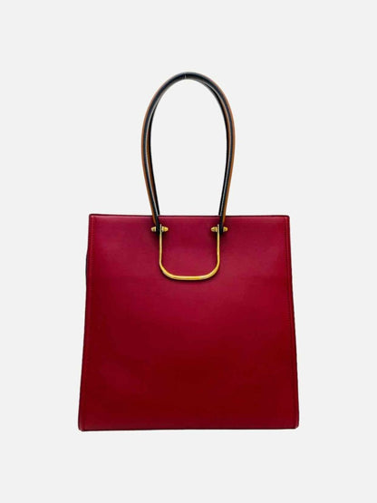 Pre-loved ALEXANDER MCQUEEN Toy Story Red & Black Top Handle at Reems Closet