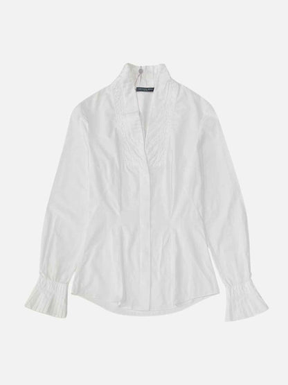 Pre - loved ALEXANDER MCQUEEN White Shirt at Reems Closet