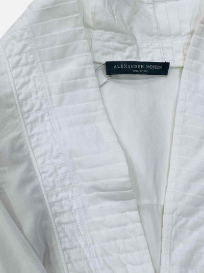 Pre - loved ALEXANDER MCQUEEN White Shirt at Reems Closet