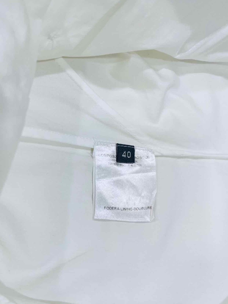 Pre - loved ALEXANDER MCQUEEN White Shirt at Reems Closet