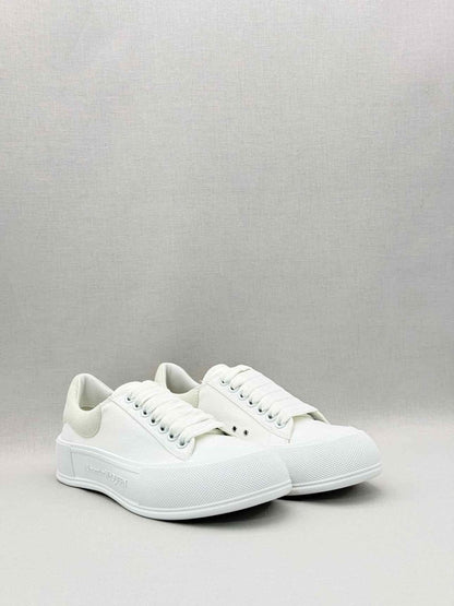 Pre-loved ALEXANDER MCQUEEN White Size EU 39 Sneakers at Reems Closet