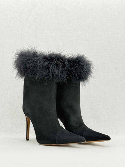 Pre - loved ALEXANDER VAUTHIER Black Size EU 36 Ankle Boots at Reems Closet