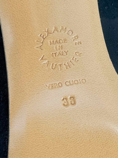 Pre - loved ALEXANDER VAUTHIER Black Size EU 36 Ankle Boots at Reems Closet