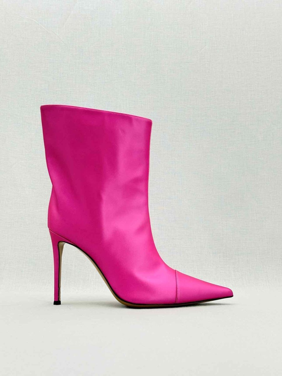 Pre - loved ALEXANDER VAUTHIER Fuchsia Size EU 38 Ankle Boots at Reems Closet