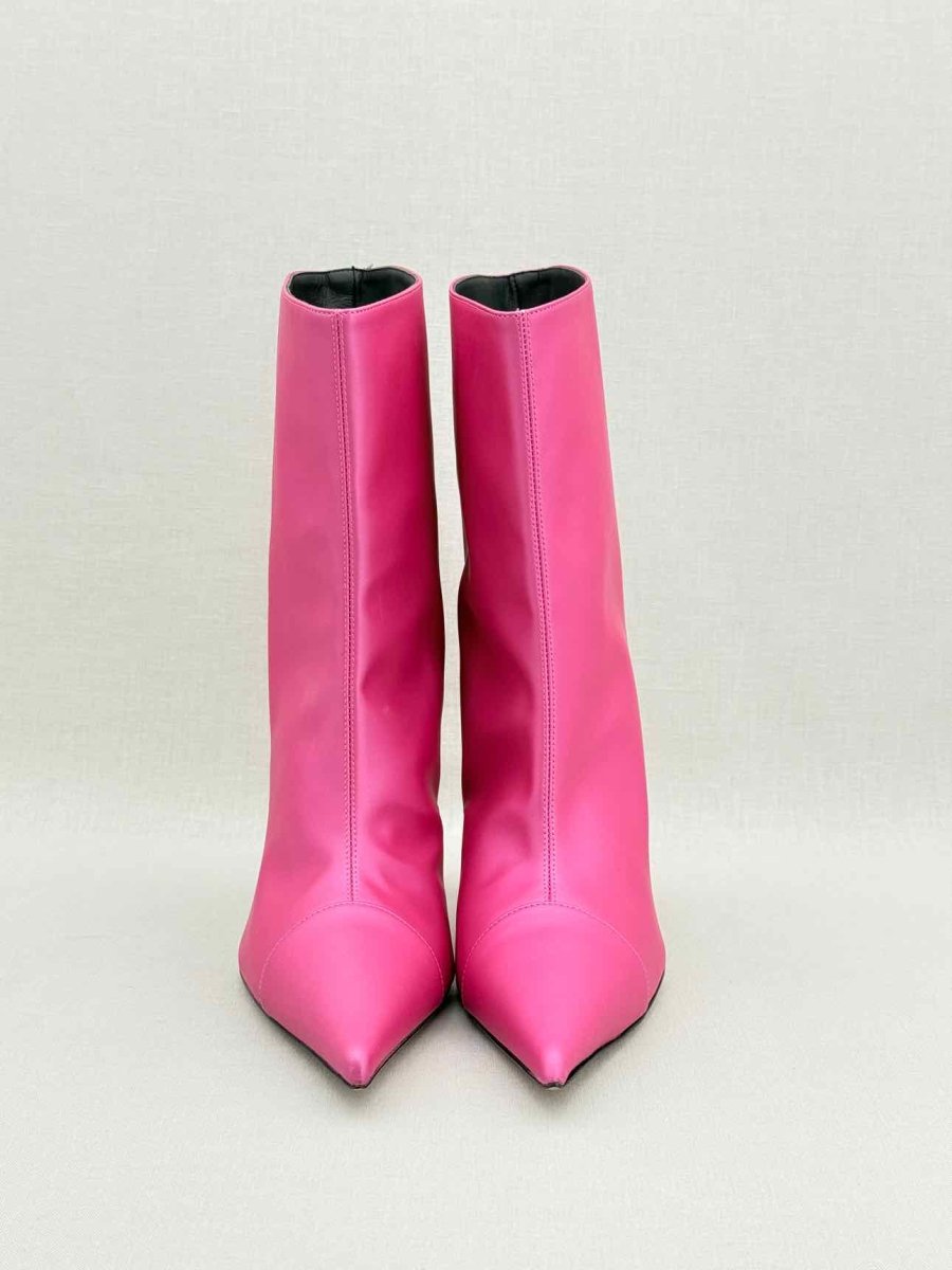 Pre - loved ALEXANDER VAUTHIER Fuchsia Size EU 38 Ankle Boots at Reems Closet
