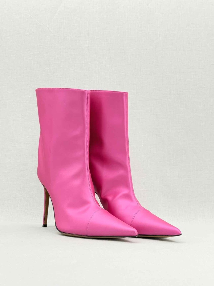 Pre - loved ALEXANDER VAUTHIER Fuchsia Size EU 38 Ankle Boots at Reems Closet