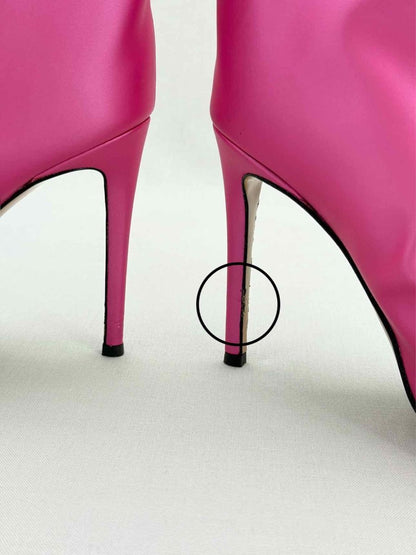 Pre - loved ALEXANDER VAUTHIER Fuchsia Size EU 38 Boots at Reems Closet
