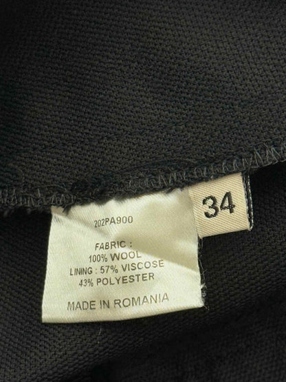 Pre - loved ALEXANDER VAUTHIER High Waist Black Size US 2 Pants at Reems Closet