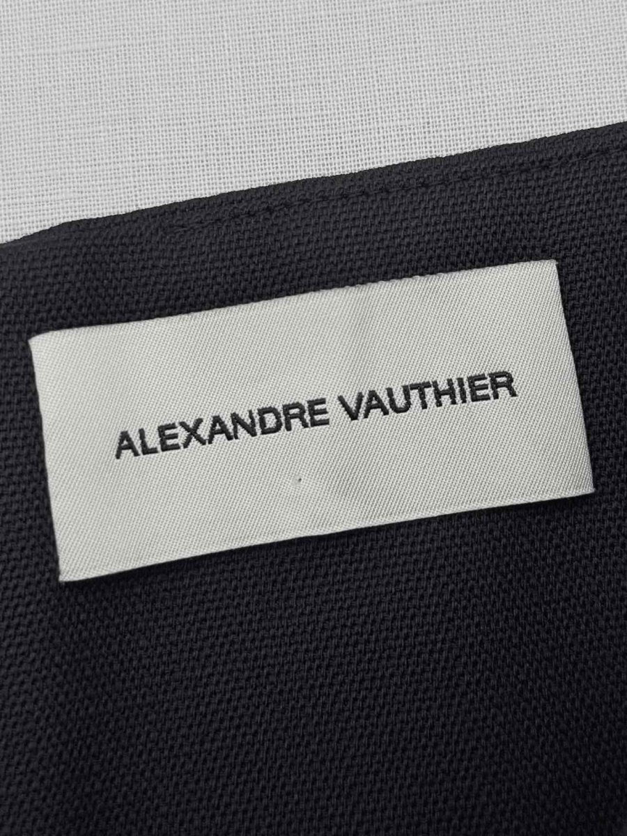 Pre - loved ALEXANDER VAUTHIER High Waist Black Size US 2 Pants at Reems Closet
