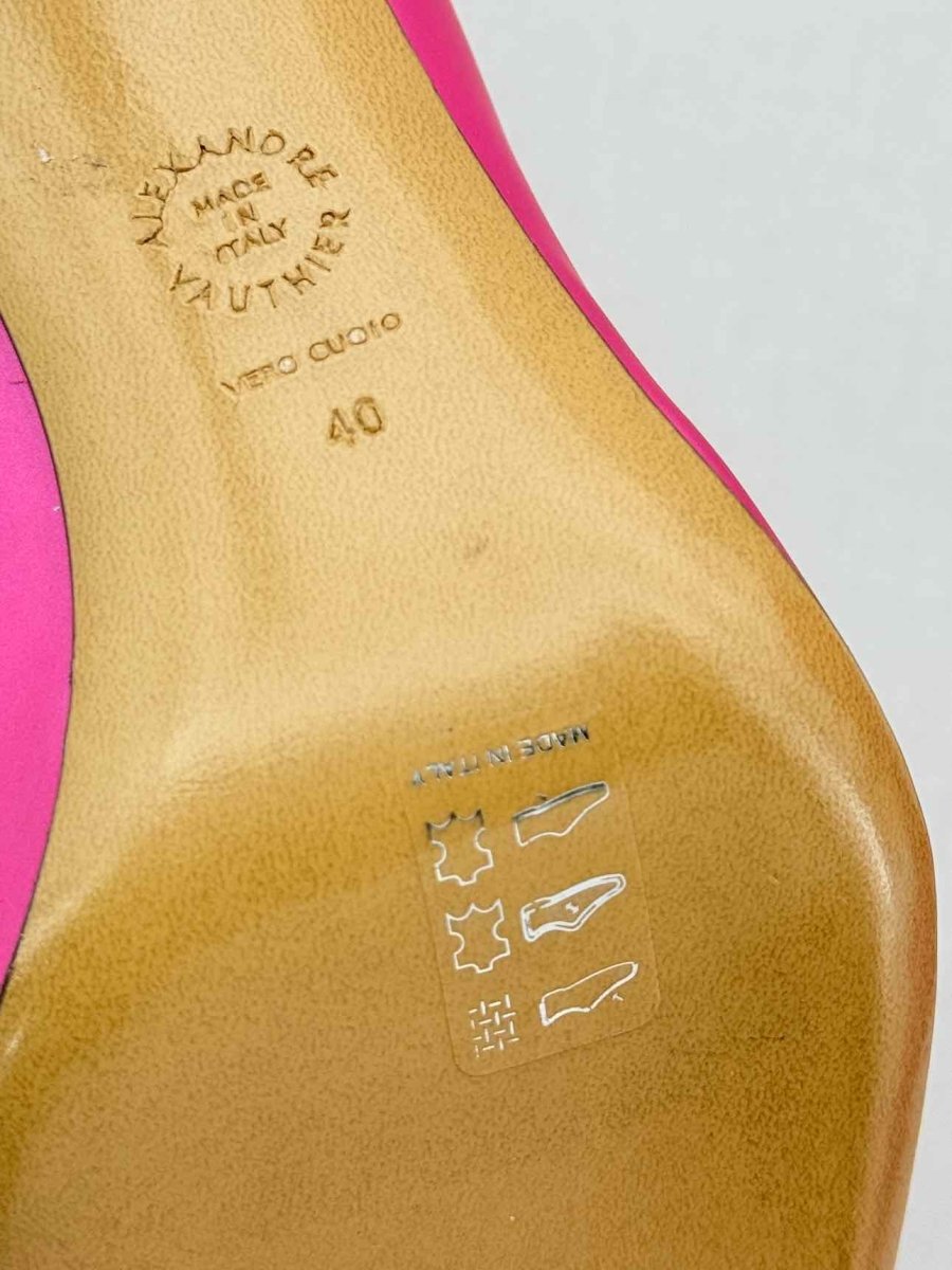 Pre - loved ALEXANDER VAUTHIER Pink Size EU 40 Ankle Boots at Reems Closet