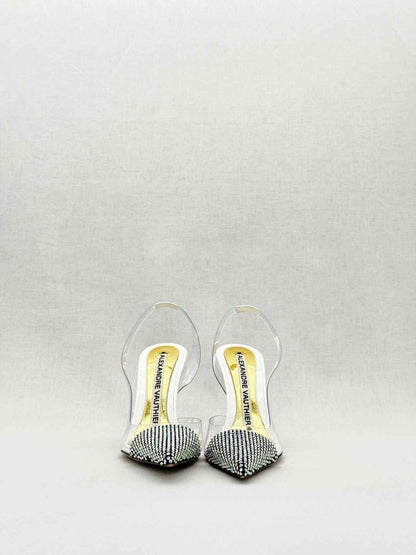 Pre - loved ALEXANDER VAUTHIER White Size EU 37 Slingbacks at Reems Closet