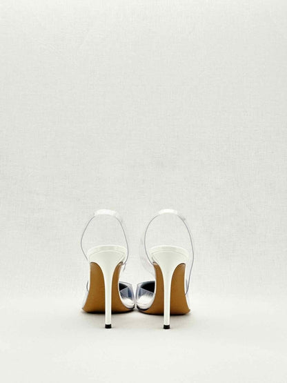 Pre - loved ALEXANDER VAUTHIER White Size EU 37 Slingbacks at Reems Closet