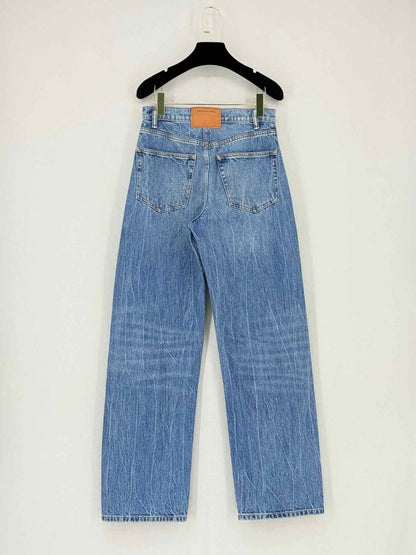 Pre - loved ALEXANDER WANG Balloon Blue Size 24 Jeans at Reems Closet