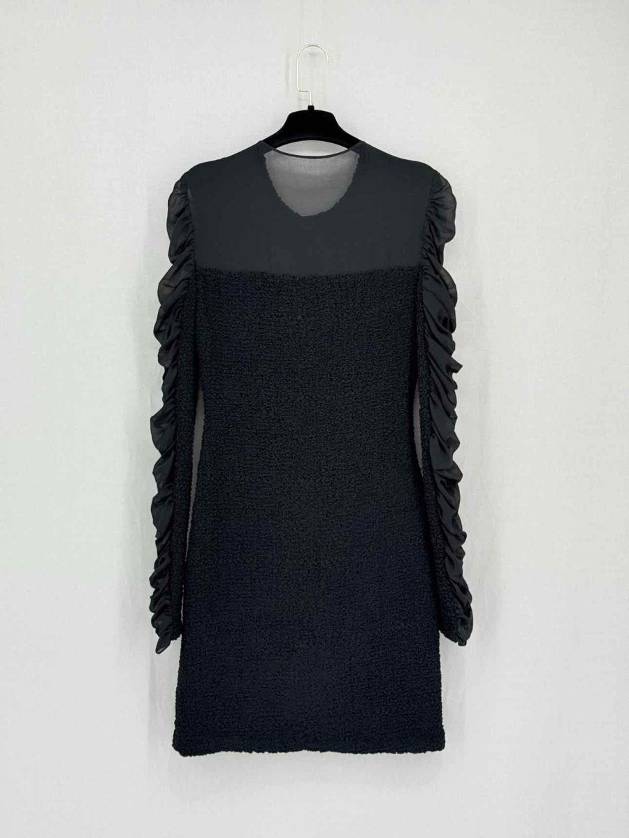 Pre-loved ALEXANDER WANG Black Mesh Size US 4 Short Dress at Reems Closet