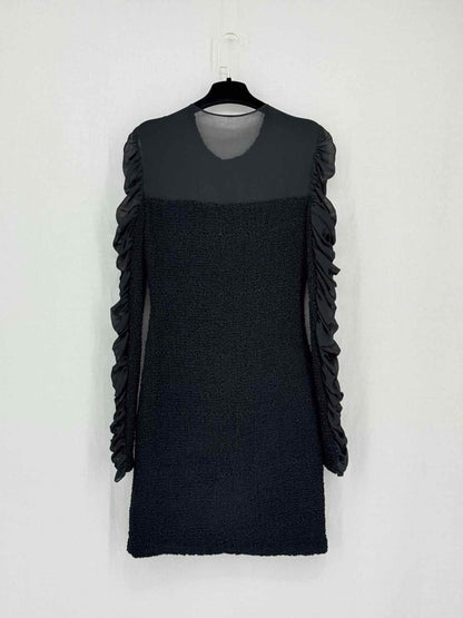 Pre-loved ALEXANDER WANG Black Mesh Size US 4 Short Dress at Reems Closet