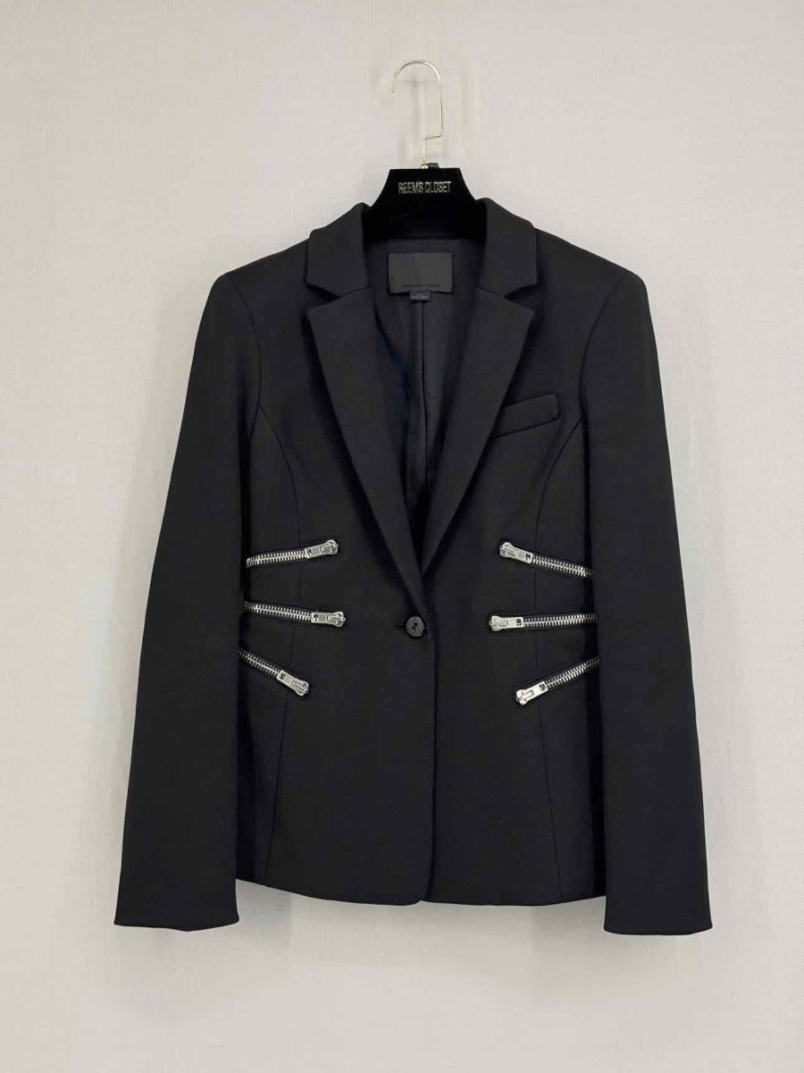 Pre - loved ALEXANDER WANG Black Size US 2 Jacket at Reems Closet
