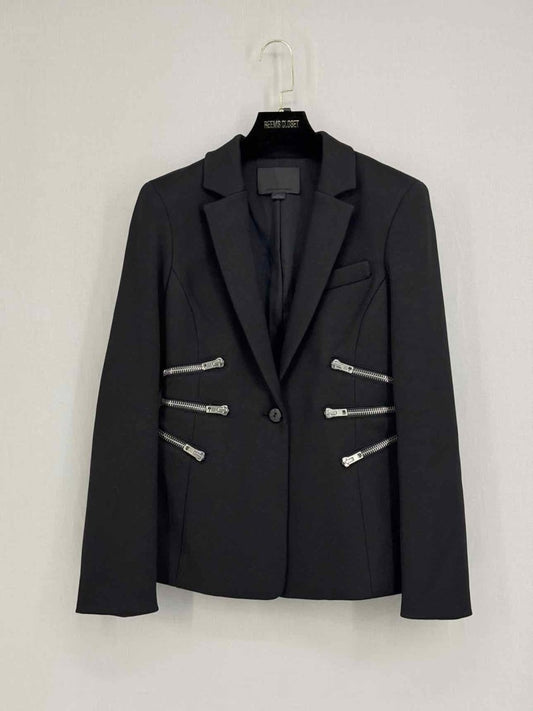 Pre - loved ALEXANDER WANG Black Size US 2 Jacket at Reems Closet