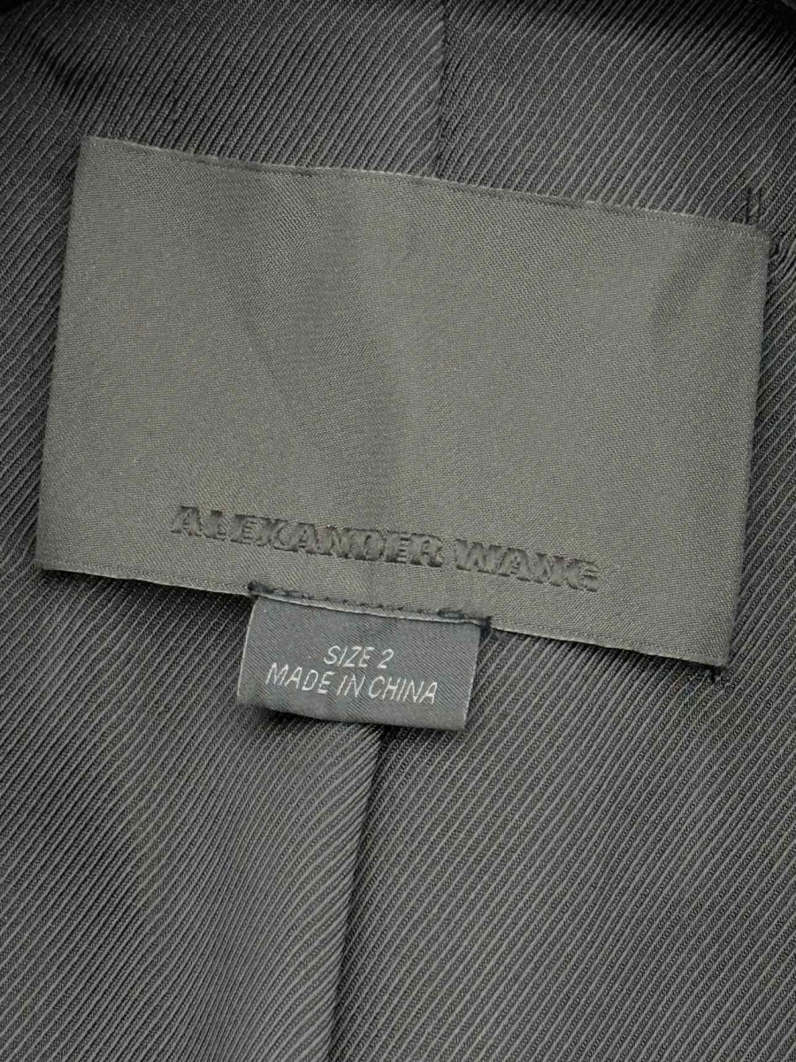 Pre - loved ALEXANDER WANG Black Size US 2 Jacket at Reems Closet
