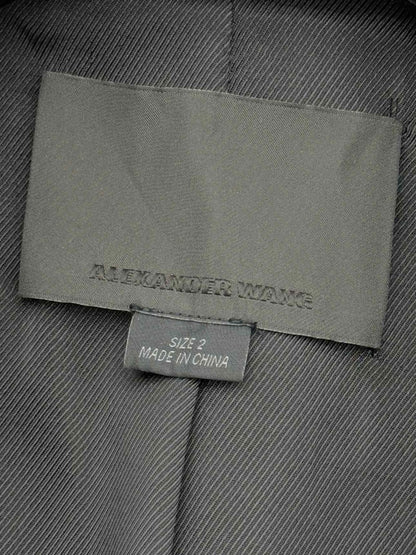 Pre - loved ALEXANDER WANG Black Size US 2 Jacket at Reems Closet