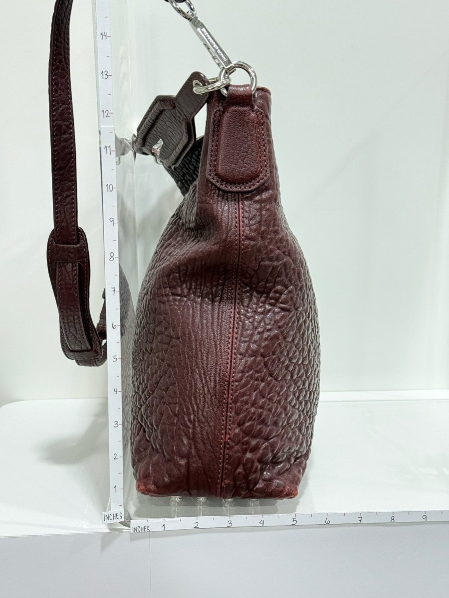 Pre - loved ALEXANDER WANG Darcy Brown Hobo bag at Reems Closet