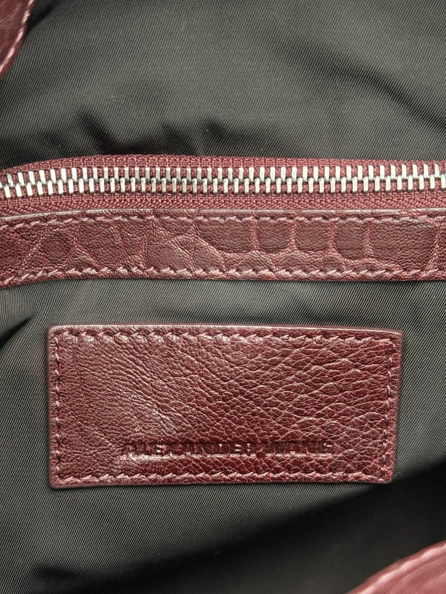 Pre - loved ALEXANDER WANG Darcy Brown Hobo bag at Reems Closet