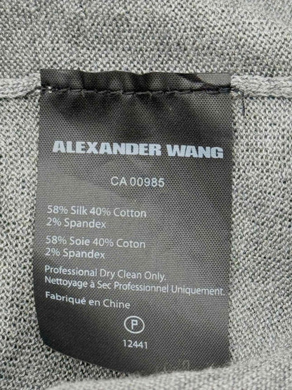 Pre - loved ALEXANDER WANG Grey Size XSmall Jumper at Reems Closet