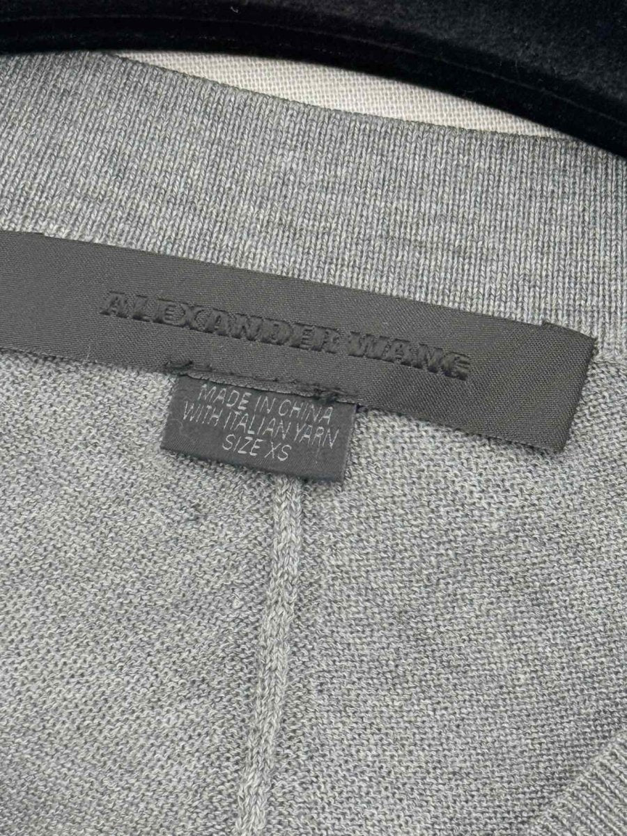Pre - loved ALEXANDER WANG Grey Size XSmall Jumper at Reems Closet