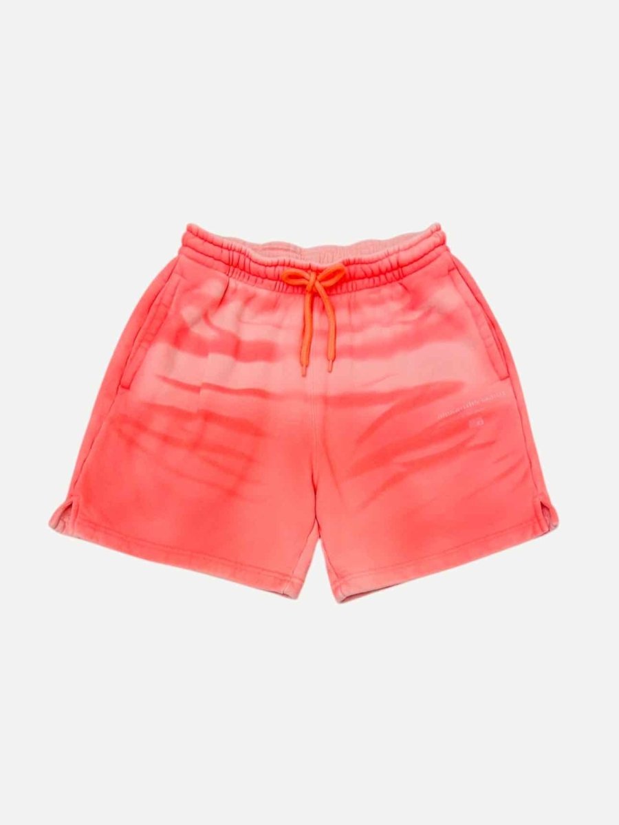 Pre - loved ALEXANDER WANG Hoodie Pink Tie - dye Top & Shorts Outfit at Reems Closet