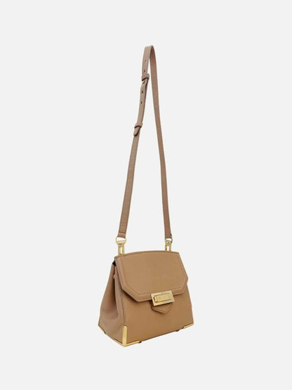 Pre - loved ALEXANDER WANG Marion Beige Crossbody at Reems Closet