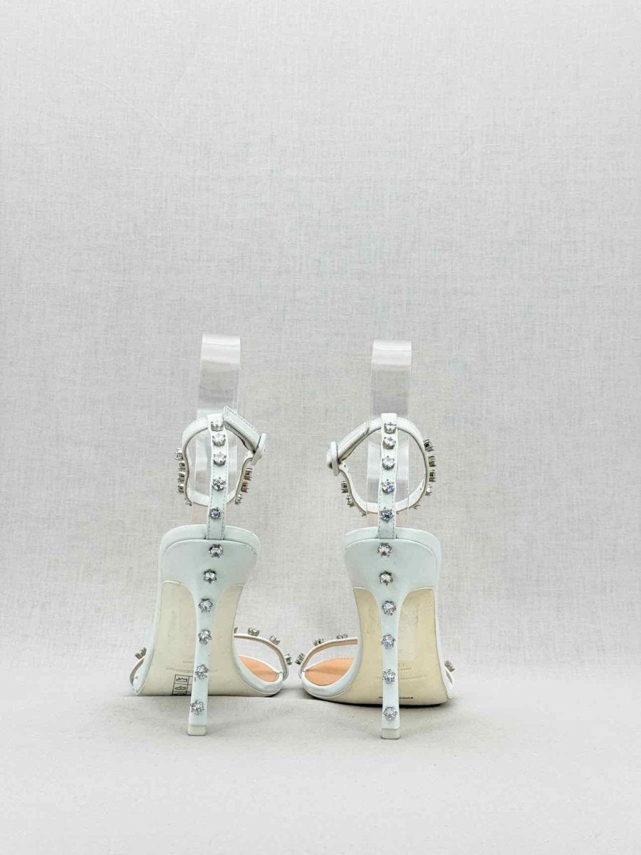 Pre - loved ALEXANDER WANG Niki White Size EU 41 Heeled Sandals at Reems Closet