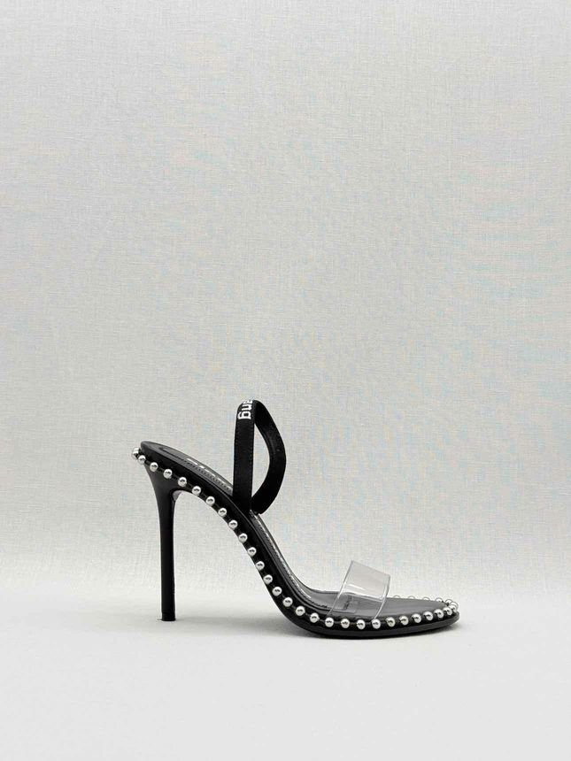Pre - loved ALEXANDER WANG Nova Black Size EU 35 Heeled Sandals at Reems Closet