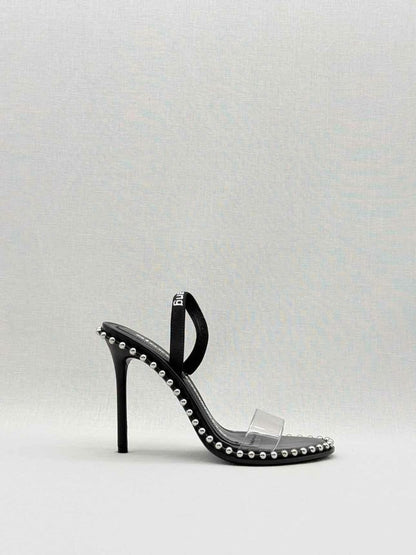 Pre - loved ALEXANDER WANG Nova Black Size EU 35 Heeled Sandals at Reems Closet