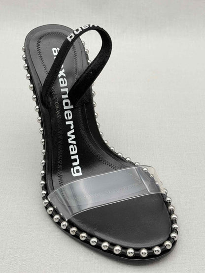 Pre - loved ALEXANDER WANG Nova Black Size EU 35 Heeled Sandals at Reems Closet