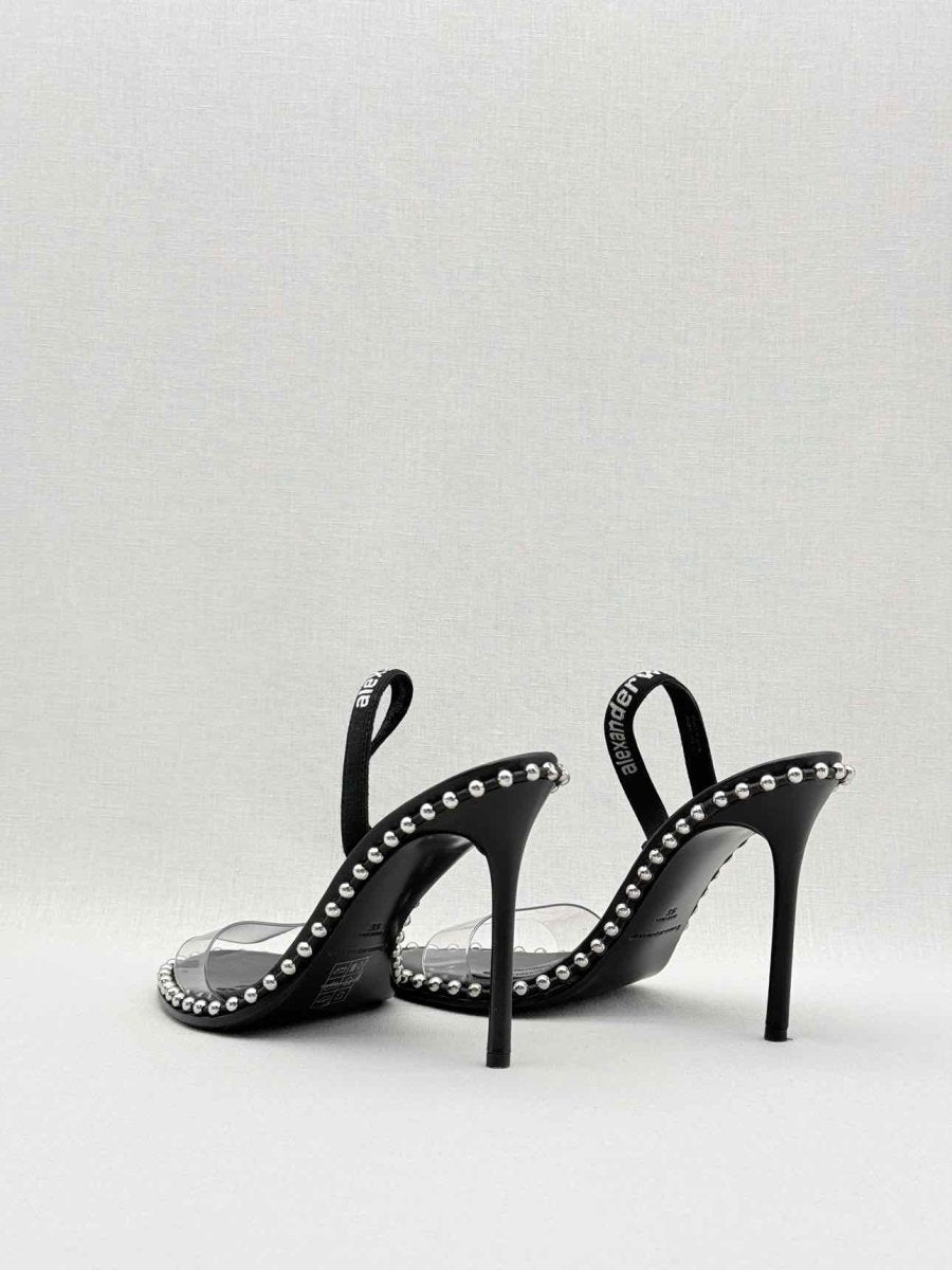 Pre - loved ALEXANDER WANG Nova Black Size EU 35 Heeled Sandals at Reems Closet