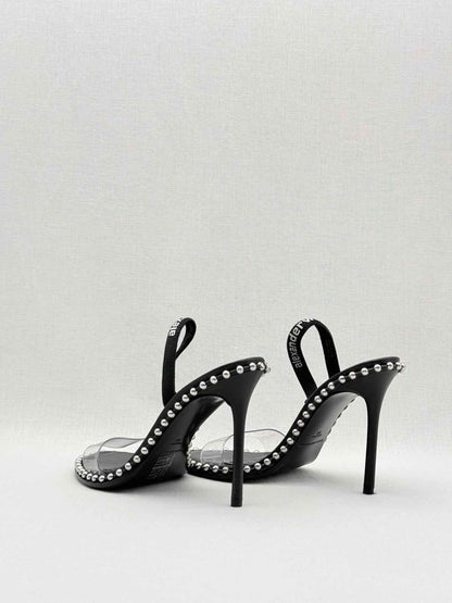 Pre - loved ALEXANDER WANG Nova Black Size EU 35 Heeled Sandals at Reems Closet