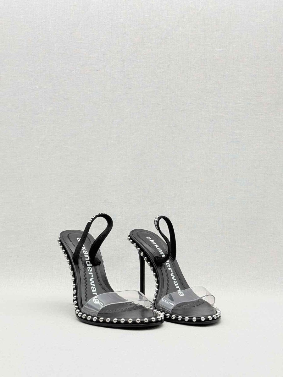 Pre - loved ALEXANDER WANG Nova Black Size EU 35 Heeled Sandals at Reems Closet
