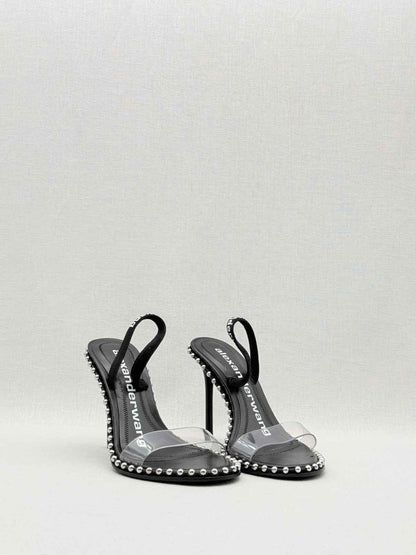 Pre - loved ALEXANDER WANG Nova Black Size EU 35 Heeled Sandals at Reems Closet