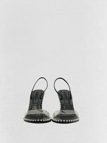 Pre - loved ALEXANDER WANG Nova Black Size EU 37 Heeled Sandals at Reems Closet