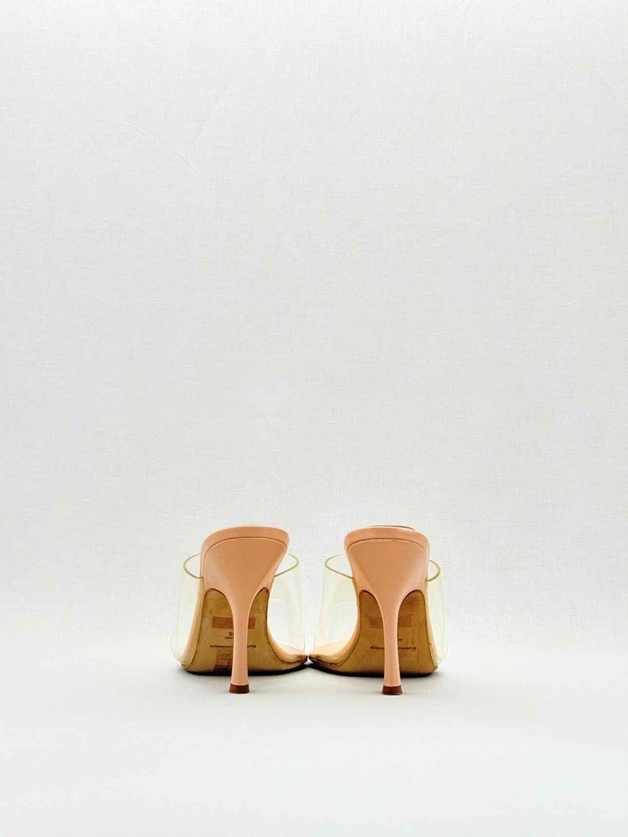 Pre - loved ALEXANDER WANG Nudie Beige Size EU 38.5 Heeled Shoes at Reems Closet