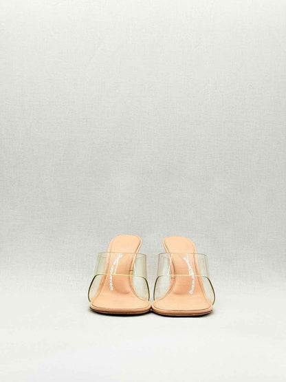 Pre - loved ALEXANDER WANG Nudie Beige Size EU 38.5 Heeled Shoes at Reems Closet